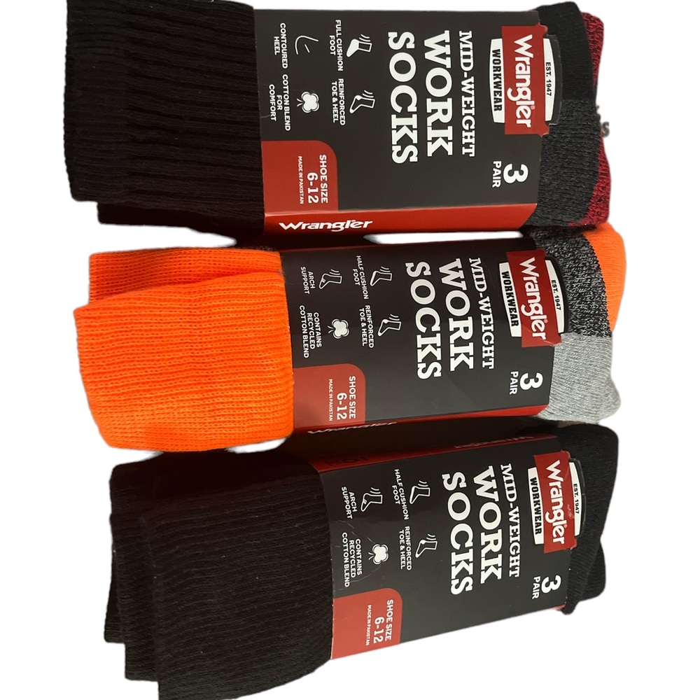 Mid-Weight Work Socks